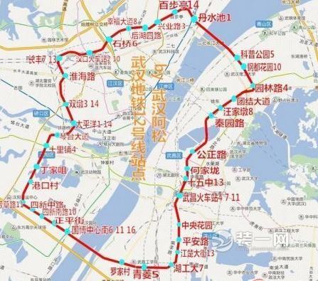 武汉地铁12号线站点最新消息:不能和2号线换乘